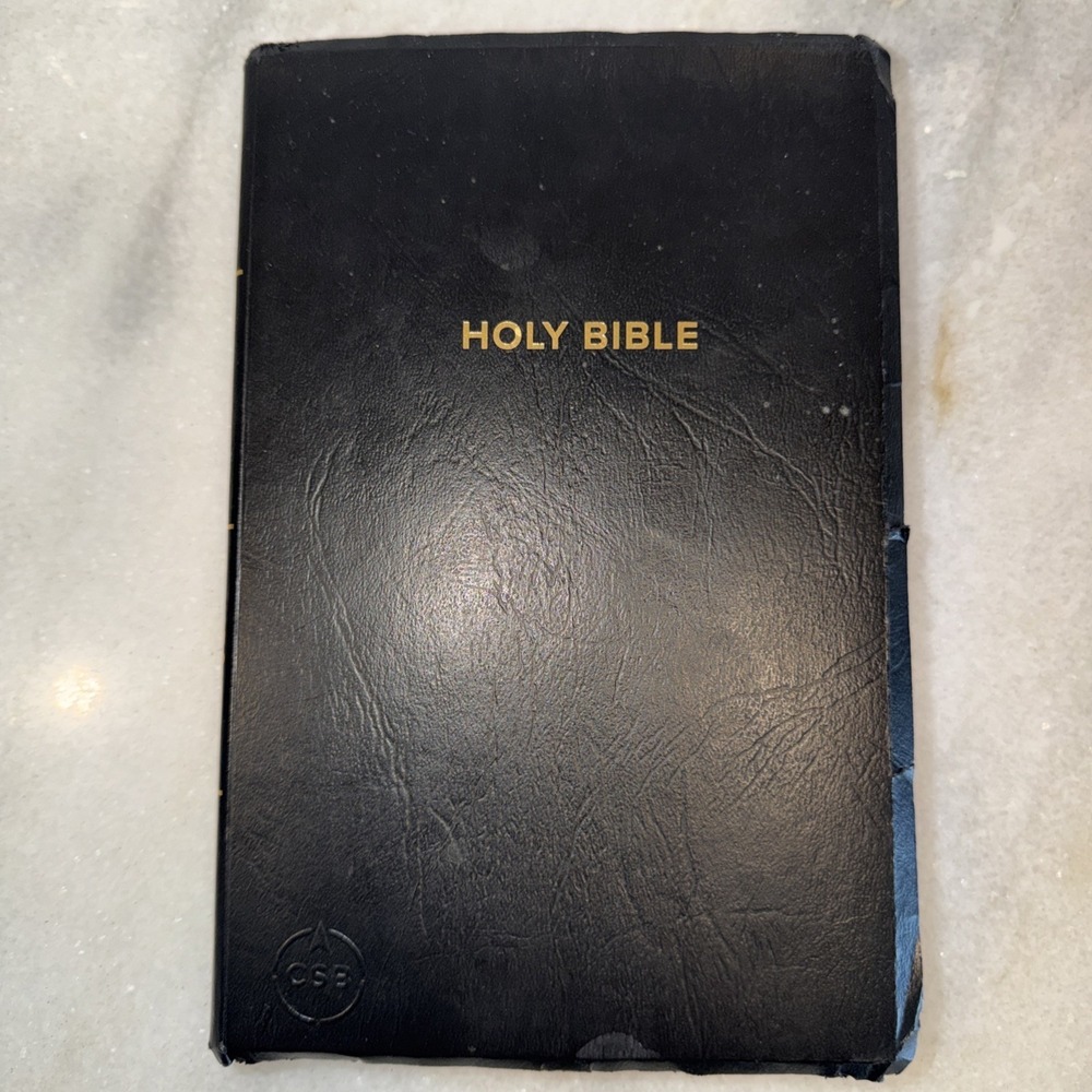 THE HOLY BIBLE Holmam CSB Christian Standard Bibe 2017 Black‎